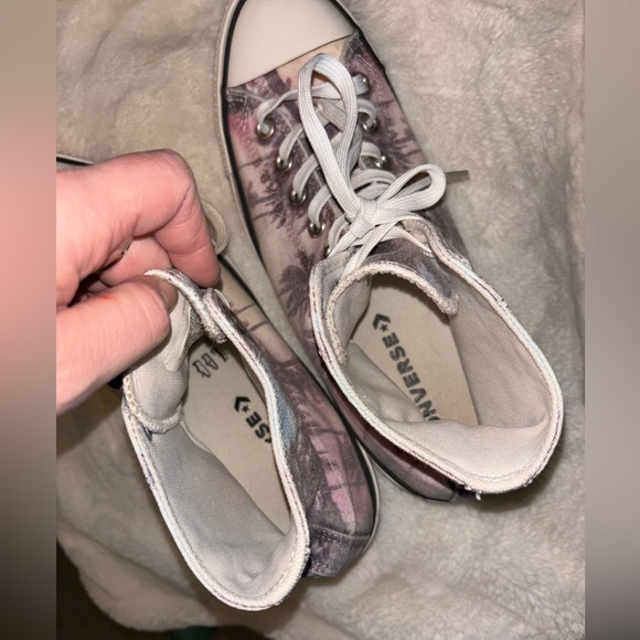 Converse Chuck Taylor All Star High Top Shoes Faded Sunset Palm Tree Print 12 - Picture 9 of 10